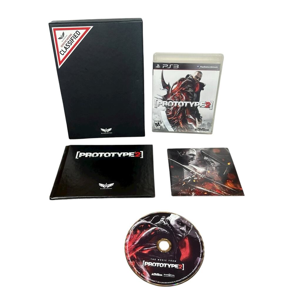 Prototype 2 Blackwatch Collectors Edition PS3 Playstation 3 Game Music‎